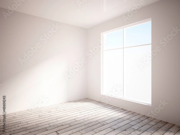 Fototapeta empty interior