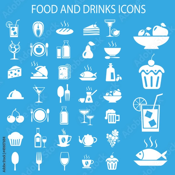 Obraz meal_icons