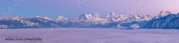 Obraz winter landscape with snow