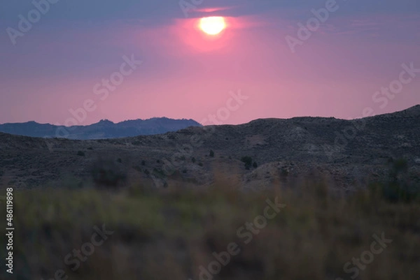 Obraz Sunset over the Prairie