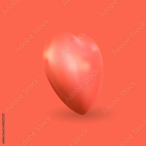 Obraz Heart Icon. Valentine's Day.Heart background.Vector Illustration