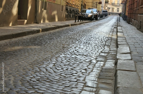 Obraz Architecture of the ancient city of Lviv