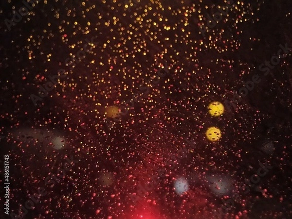 Fototapeta particles in space