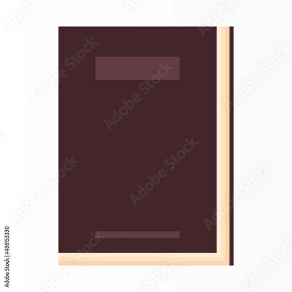 Fototapeta brown text book