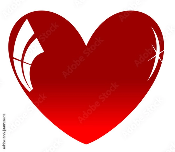 Obraz Red heart