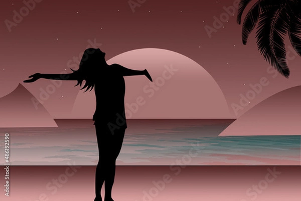 Obraz calm on the bay