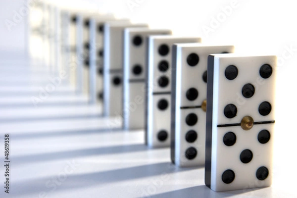 Obraz Efecto dominó