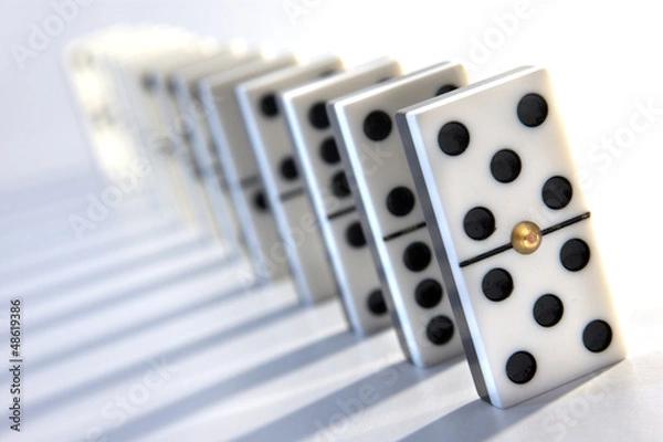 Obraz Efecto dominó