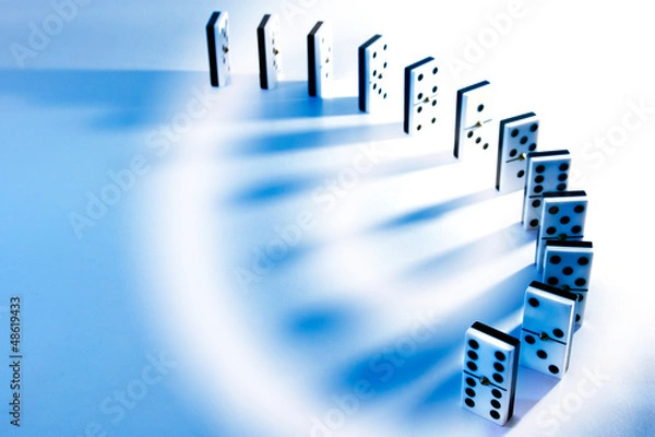 Obraz Efecto dominó