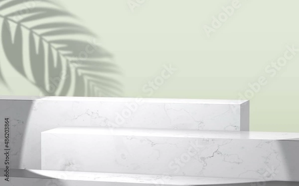 Fototapeta Marble background for package mock-up 