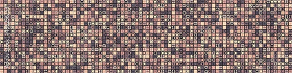 Fototapeta Abstract Geometric Pattern generative computational art illustration