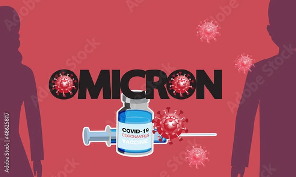 Obraz Economic crisis caused by Omicron mutation of coronavirus covid19.Corona virus affects global economy and unemployment rate. It affects both men and women. The global impact of the virus is expressed