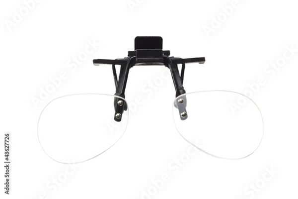 Fototapeta Close-up of eyeglasses