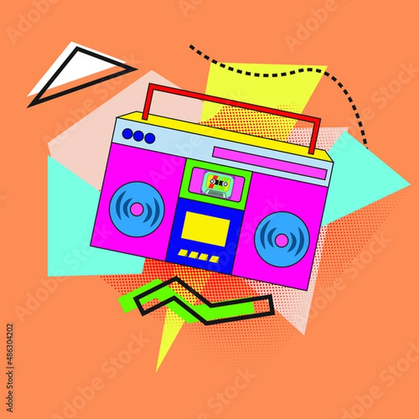 Obraz cute stuff in the 90s