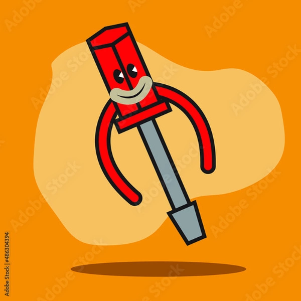 Obraz construction worker tool icon