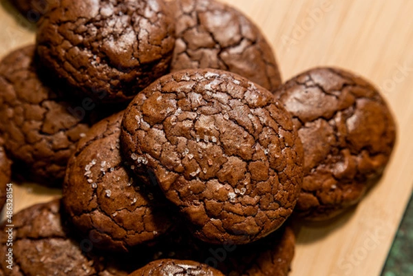 Fototapeta Pile of Chocolate Cookies