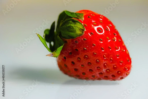 Obraz strawberry on white background