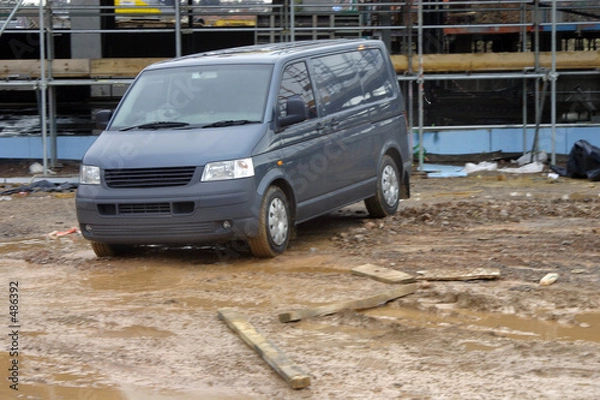 Obraz business transport van