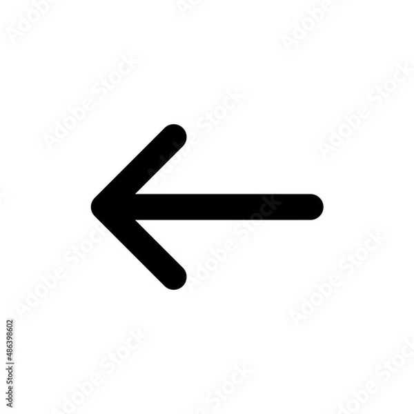 Obraz left icon - outline style