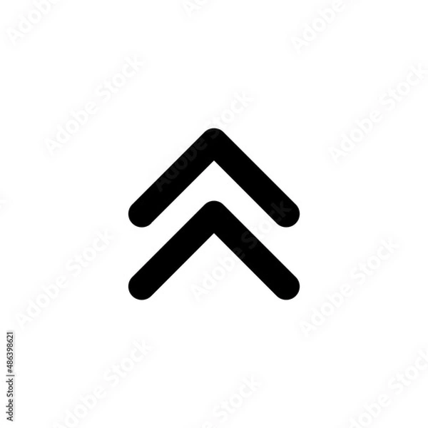 Obraz up icon - outline style