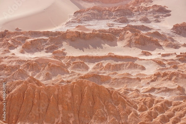 Fototapeta チリのアタカマ砂漠の月の谷