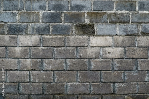 Fototapeta Abstract grunge brick wall texture for pattern background.