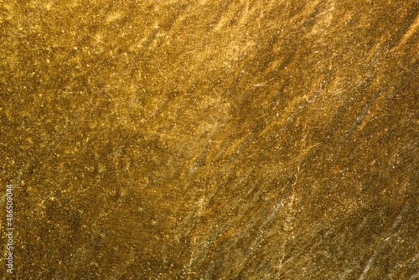Obraz Golden surface for background. Texture abstract background