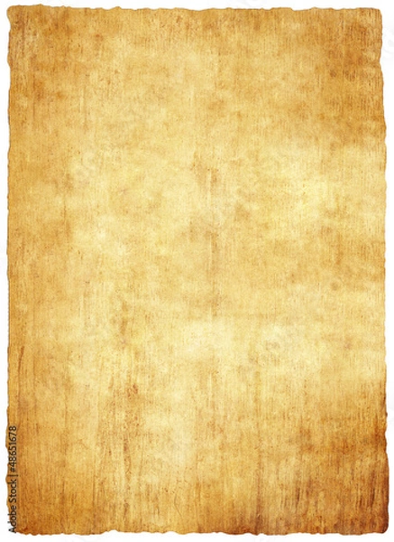 Fototapeta old papyrus paper background texture