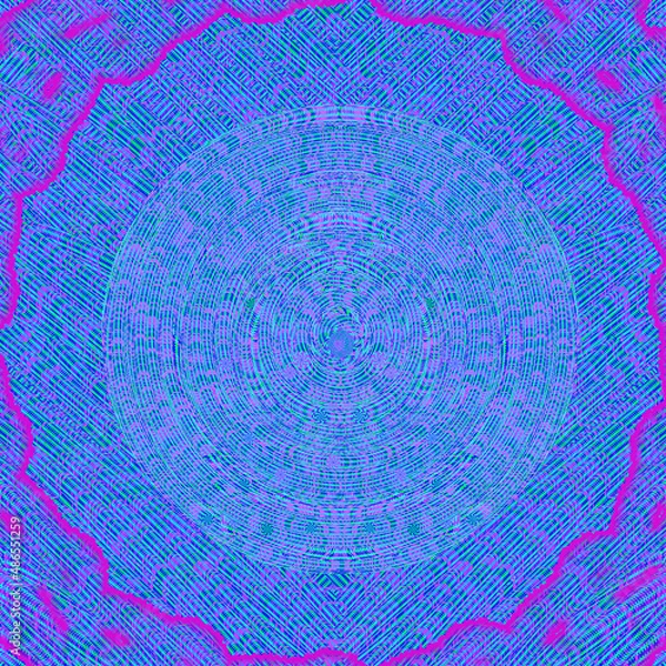 Fototapeta Blue background for design. Template, background, backdrop.