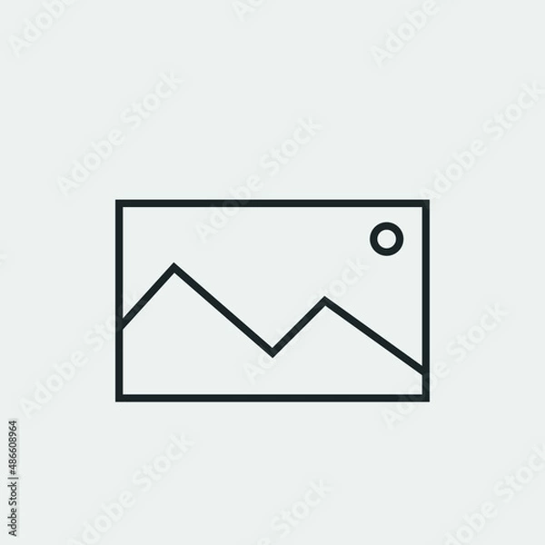 Obraz image vector icon illustration sign