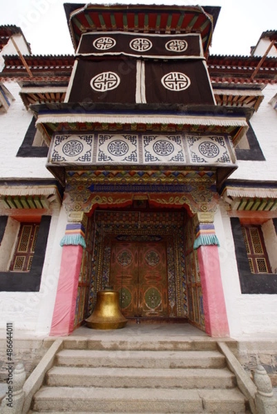 Obraz チベット・アムド地方 夏河 ラプラン寺