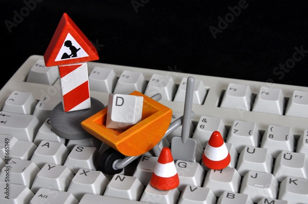 Obraz Wartungsarbeiten am PC