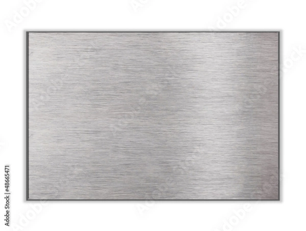 Obraz Metal plate