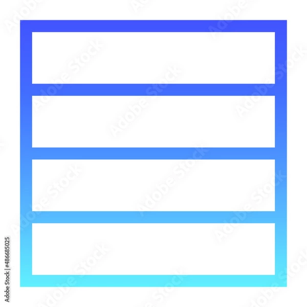 Fototapeta Layout 7 Line Gradient