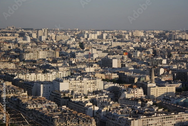 Obraz view from the eiffel tower