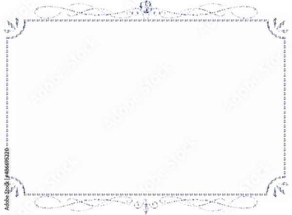 Fototapeta ダイヤモンドのお洒落なフレーム