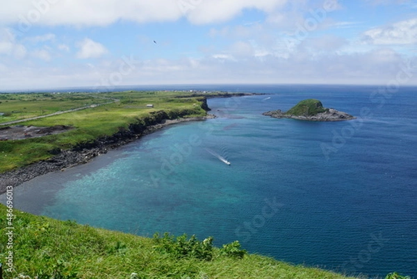 Obraz 北海道利尻島の海岸