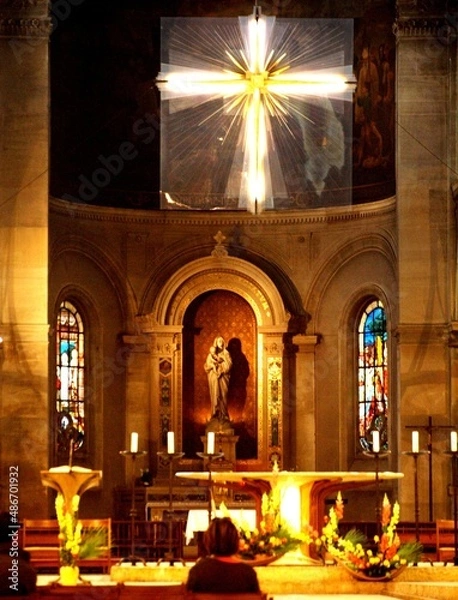 Obraz Cross and religgion