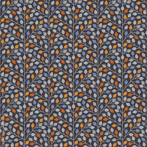 Fototapeta Seamless pattern from trees