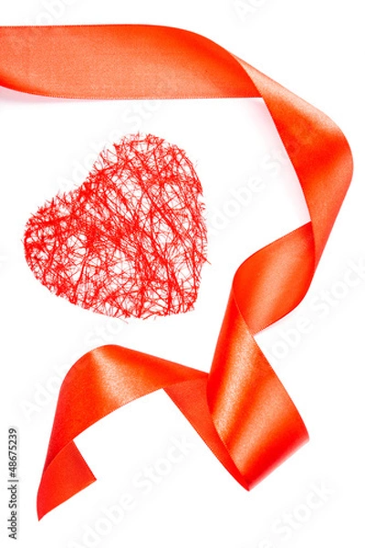 Fototapeta red heart