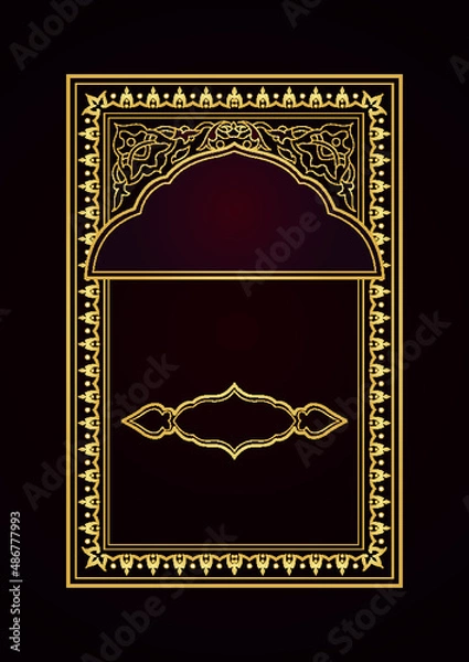 Obraz Islamic Book design، Caver