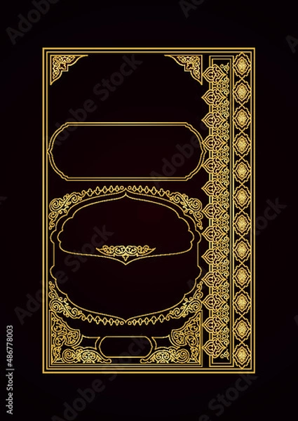 Obraz Islamic Book design، Caver