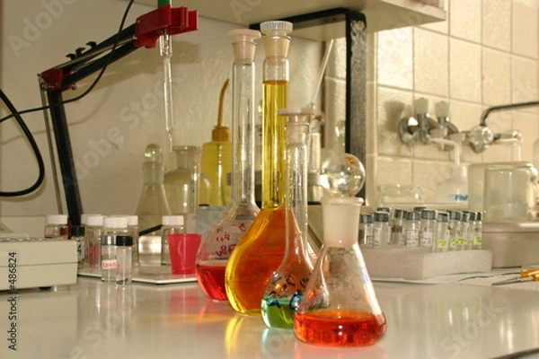 Fototapeta chemistry lab