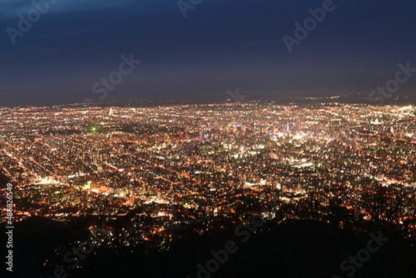 Obraz 札幌の夜景