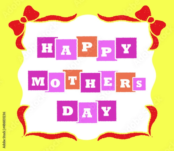 Obraz 母の日のかわいいタイトル素材