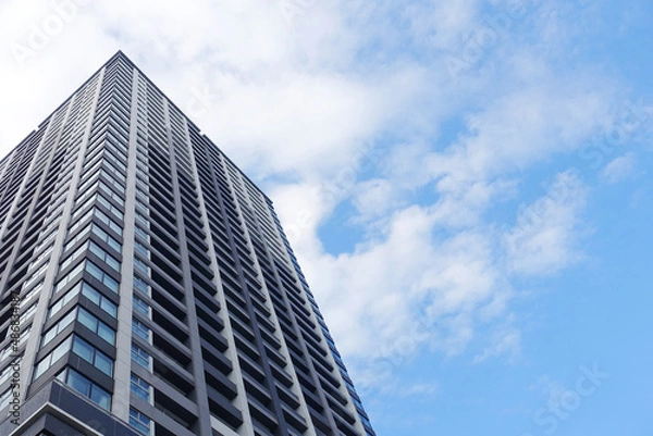 Fototapeta 背の高いビル、タワーマンション