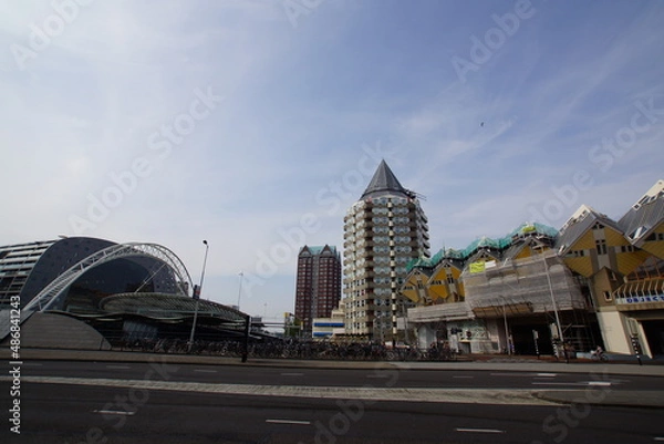 Obraz オランダ・ロッテルダムの景観