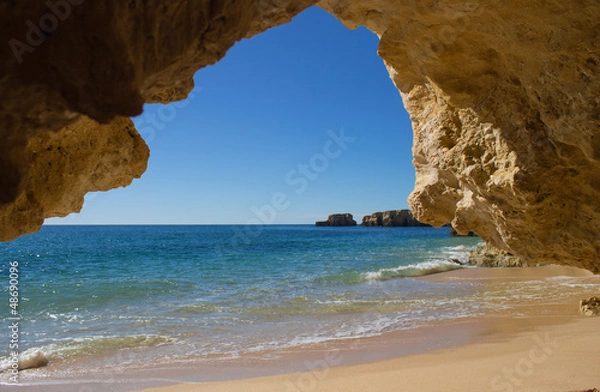 Obraz Look through the rock