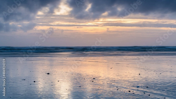 Obraz Orange et bleu