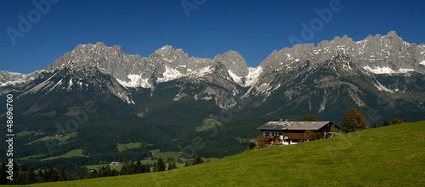Obraz Bergkette des Wilden Kaiser